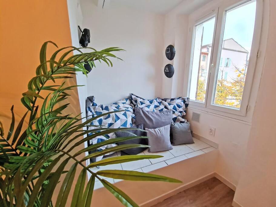Gregbnb - T2 Design 43M2 - Toulon Est - Wifi Fibre - N2 Eksteriør billede